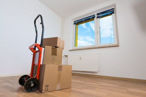 Furniture storage solutions for Fulham homes with protected sofas and tables